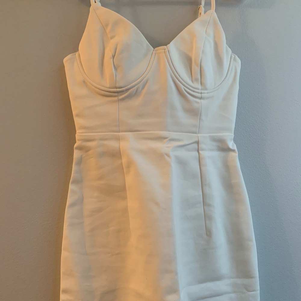 Princess Polly Novella Dress (White) Brand New